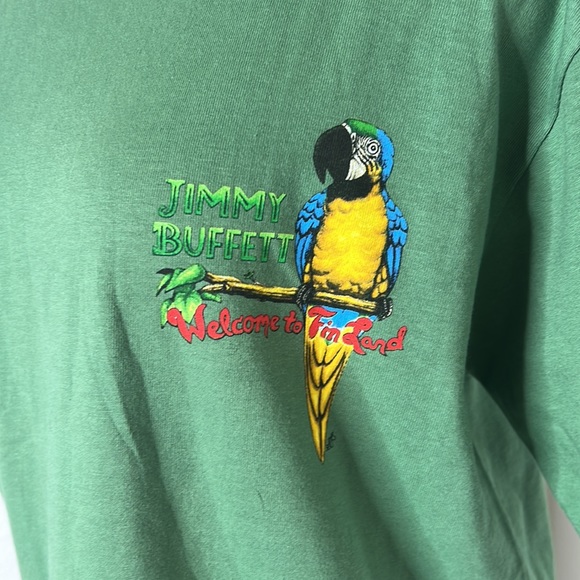 🔹 Jimmy Buffett 2011 Welcome to Fin Land Concert Tour Tee - Picture 3 of 7